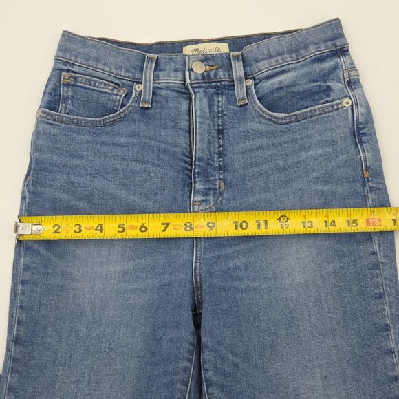 Madewell The Mom Jean Womens Size 26 Distressed High Waist Slouch Everyday Norm - Picture 5 of 7
